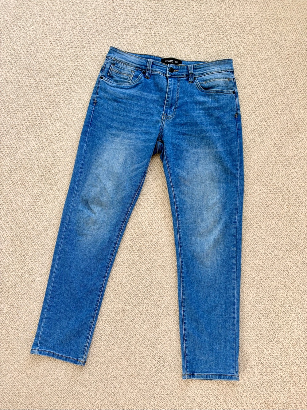 Kenneth Cole Slim Men’s Jeans Blue Wash 32x30